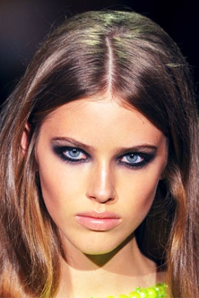 Smoky eyes for blue eyes