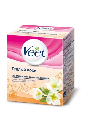 Warm wax for Veet depilation