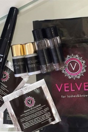 Velvet for eyelashes