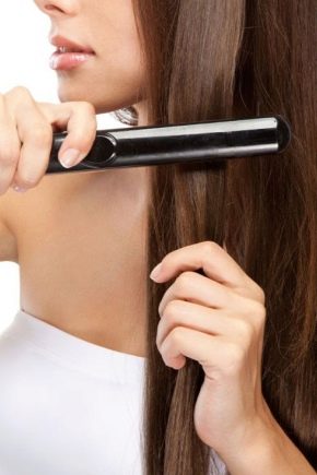 Mini hair straightener