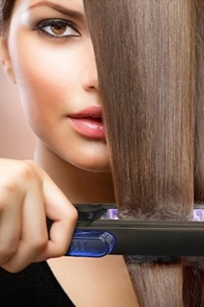 Steam hair straighteners