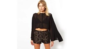 Blusa transparente