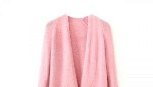 Pink cardigan: fashionable images