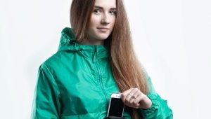 Pakaian windbreakers anorak wanita