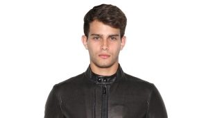 Men's jackets made of genuine leather