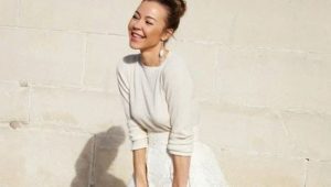 With what to wear a lace skirt - stylish images