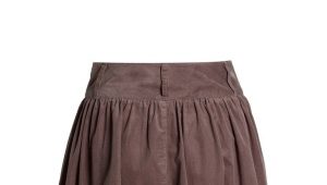 Apa yang perlu dipakai dengan rok velveteen?