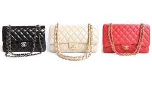 Chanel bolso en una cadena - la personificación del buen gusto