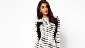 Black and white dress - fashion trend of the season