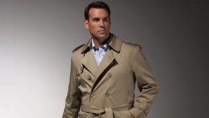 Men's long classic coat