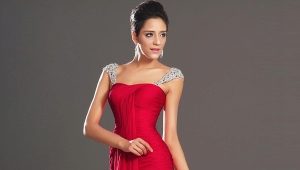 Vestido de baile vermelho