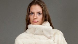 White mink coat