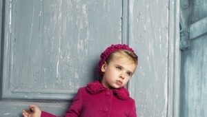 Children's wool coat for girls