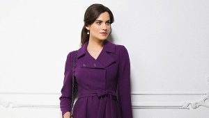 Purple coat: who will go with what to wear?