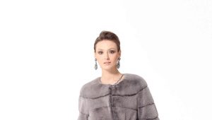 Chanel-style mink coat