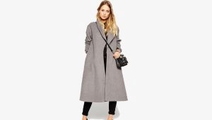 A-line silhouette coat