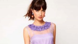 Lilac dress: popular models and what to wear?