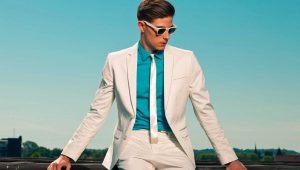 White men's suit