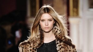 Leopard fur coat