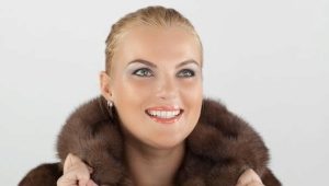 Mink coats of large sizes for obese women