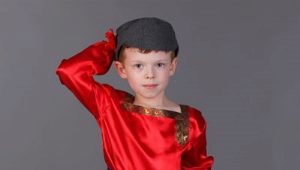 Russian folk costume for a boy