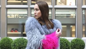 Lama fur coat is a glamorous choice!