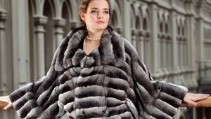 Shorn rabbit fur coat