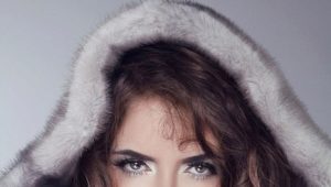 Fur coat with a hood - stylish and comfortable