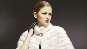 Knitted fur coat