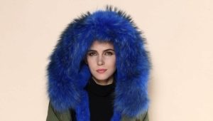 Women's parka with fur inside