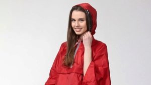 Poncho impermeable para mujer