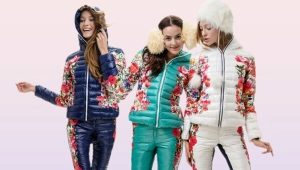 Mono de invierno de las mujeres