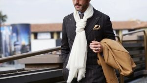 Men's scarves - fashion trends in 2019