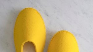 Felt slippers