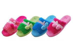 Open toe slippers