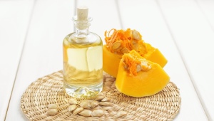 Aceite para el cabello de calabaza