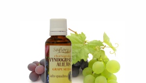 Aceite de semilla de uva para la cara.