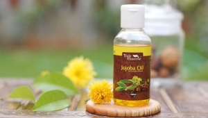 Aceite de jojoba para el cabello.