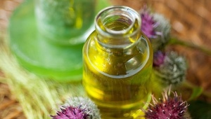 Burdock oil for wrinkles