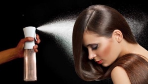 Spray antistatic hair