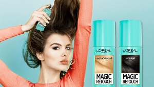 Tinting spray paint for hair L'Oreal Magic retouch