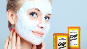 Soda face mask