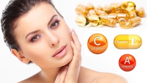 Máscara facial com vitaminas