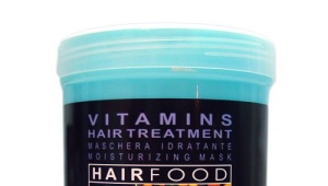 Topeng rambut dengan vitamin