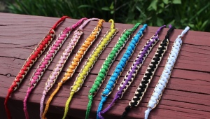 Bracelets from thread