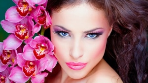 Makeup in pink