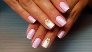 Gentle gel polish manicure