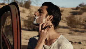 Shaving with a straight razor