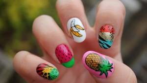 Pineapple Manicure