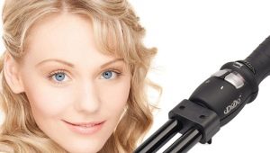 Double curling iron